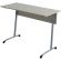 Парта МЕТ_ Стол ученический Гармония 2-местный 6г.р. серый/серый