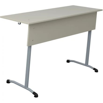Парта МЕТ_ Стол ученический Гармония 2-местный 6г.р. серый/серый