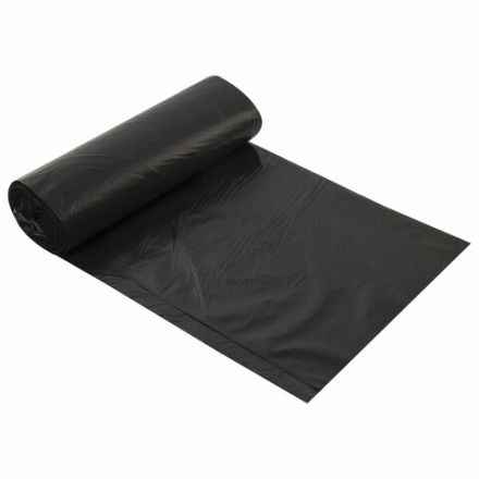 Мешки для мусора 180 л черные в рулоне 10 шт., ПВД 24 мкм, 80х106 см, ЛЮБАША эконом, 605336 Мешки для мусора 180 л черные в рулоне 10 шт., ПВД 24 мкм, 80х106 см, ЛЮБАША эконом, 605336