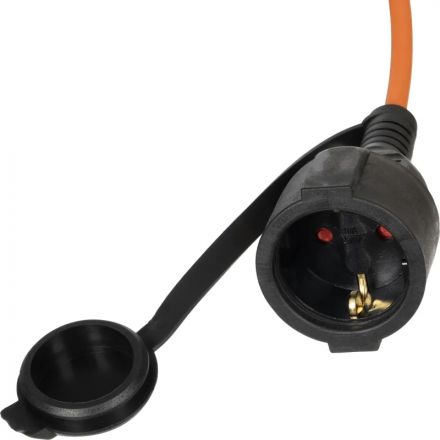 Удлинитель Topfort ПВС 2х1кв.мм 30м в бухте 10А 1 гнездо б/з.,с/заг.,IP44 Удлинитель Topfort ПВС 2х1кв.мм 30м в бухте 10А 1 гнездо б/з.,с/заг.,IP44