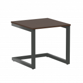 Home Office Стол журнальный VR.SP-2-58.G Венге/Антрацит металл 580*600*550