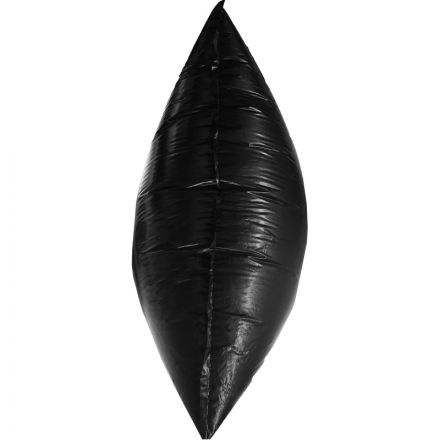 Мешки для мусора ПВД 120л 30мкм 50шт/уп черные 70х110см Luscan