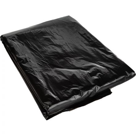 Мешки для мусора ПВД 120л 30мкм 50шт/уп черные 70х110см Luscan