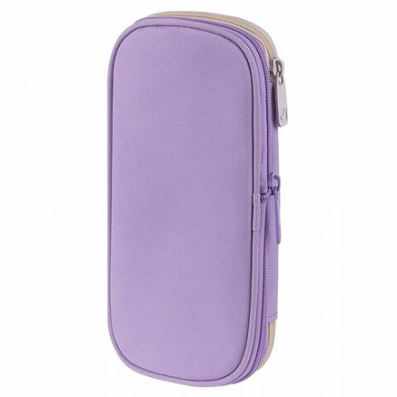 Пенал-трансформер BRAUBERG, полиэстер, 22х10х3 см, "Digital lavender", 271562 Пенал-трансформер BRAUBERG, полиэстер, 22х10х3 см, "Digital lavender", 271562