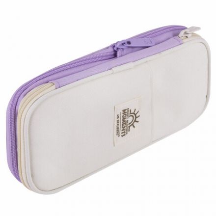 Пенал-трансформер BRAUBERG, полиэстер, 22х10х3 см, "Digital lavender", 271562 Пенал-трансформер BRAUBERG, полиэстер, 22х10х3 см, "Digital lavender", 271562