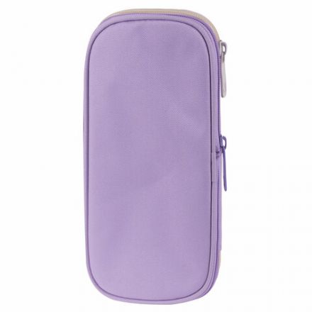 Пенал-трансформер BRAUBERG, полиэстер, 22х10х3 см, "Digital lavender", 271562 Пенал-трансформер BRAUBERG, полиэстер, 22х10х3 см, "Digital lavender", 271562