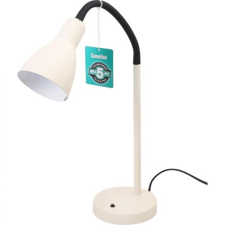 Светильник Camelion KD-437 C01 молочн. (свет.наст. Е27, 40 Вт, металл)