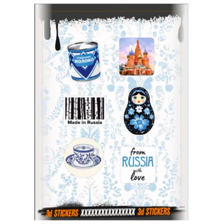 Наклейки объемные эпоксидные на телефон, 6-8 шт. на листе, "СТИЛЬНЫЕ ДИЗАЙНЫ", АССОРТИ, NALEPKING