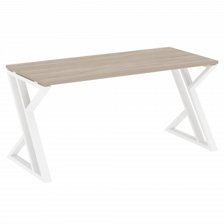 Loft Стол рабочий VR.L-SRZ-4.7 Дуб аттик/Белый металл 1580*720*750 Loft Стол рабочий VR.L-SRZ-4.7 Дуб аттик/Белый металл 1580*720*750