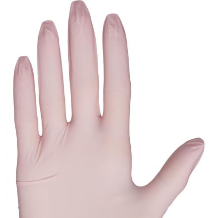 Перчатки нитрил., н/с, н/о,3,5гр./шт,роз. FOXY-GLOVES L 50п/уп ШК5515/08638