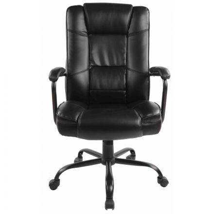 Кресло BN_Dp_EChair-584 TR рецикл.кожа черный, металл черный Кресло BN_Dp_EChair-584 TR рецикл.кожа черный, металл черный