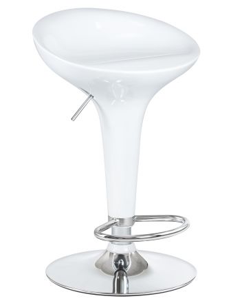 Набор 2 шт Стул барный DOBRIN BOMBA, белый