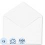 Конверт Ряжский С6 80 г/кв.м белый декстрин (1000 штук в упаковке)
