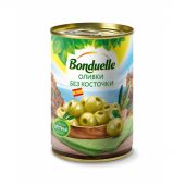 Оливки Консервация Бондюэль без косточки, 300г Оливки Консервация Бондюэль без косточки, 300г