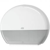 Диспенсер для туалетной бумаги в больших рулонах Торк (Т1) пластик, механический, белый