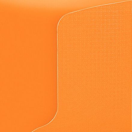 Тетрадь на кольцах А5 175х220 мм, 120 л., пластик, на липучке, с разделителями, BRAUBERG, Оранжевый, 404636