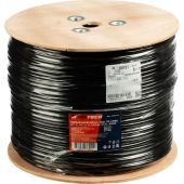 Кабель BigTech BT-CECR-007 медь FTP 4пары, кат.5e AWG24 PE Outdoor 305м чер