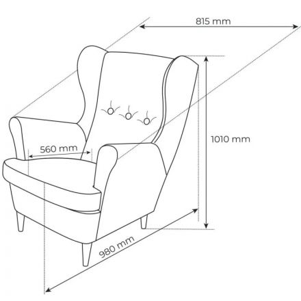 Кресло для отдыха ШС_Вало Twist 10 (yellow-orange)