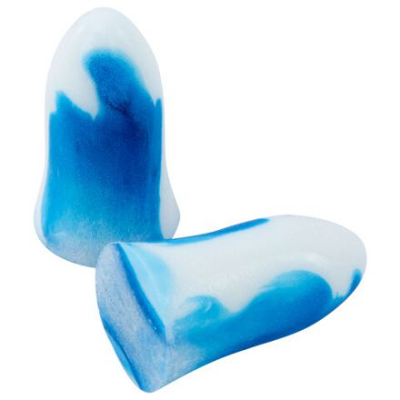 Беруши одноразовые пенополиуретановые двухцветные, КОМПЛЕКТ 5 пар в контейнере, RABBITEX (РАББИТЕКС), 671318