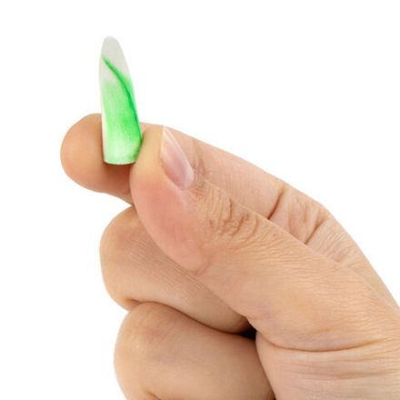 Беруши одноразовые пенополиуретановые двухцветные, КОМПЛЕКТ 5 пар в контейнере, RABBITEX (РАББИТЕКС), 671318