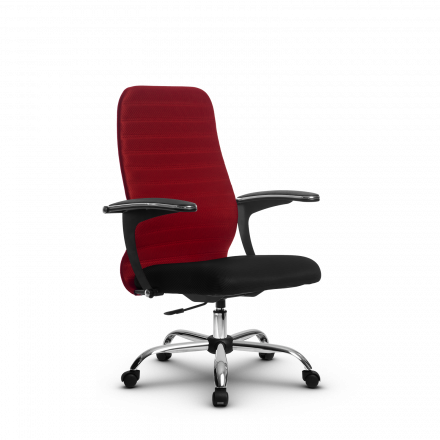 Кресло Метта SU-CM-10P красное/черное Ch Кресло Метта SU-CM-10P красное/черное Ch