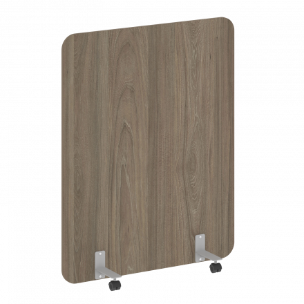 R-line Перегородка на металлических опорах, на роликах DP.R-120-150 Вяз/Серый металл 1200*18*1500 R-line Перегородка на металлических опорах, на роликах DP.R-120-150 Вяз/Серый металл 1200*18*1500