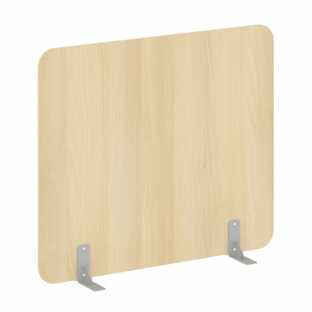 R-line Перегородки на металлических опорах на фетровых подпятниках DP.F-140-120 Акация/Серый металл 1400*18*1200