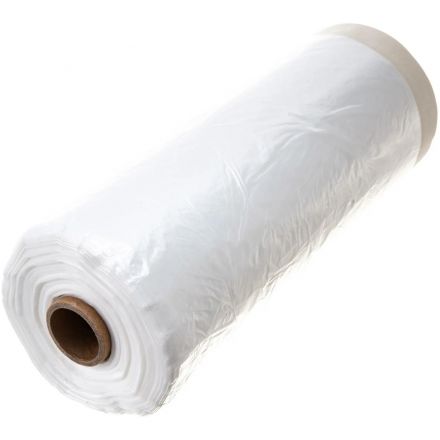 Пленка защитная с клейкой лентой БИБЕР 31813 2,4х20м