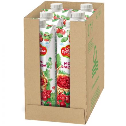 Морс Сады Придонья клюквенный 1л