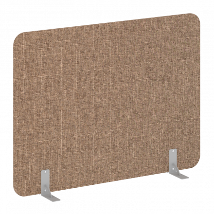 R-line soft Перегородки на металлических опорах на фетровых подпятниках AP.F-160-120 Romeo 03/Серый металл 1600*18*1200