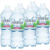 Вода минеральная Сенежская негазированная пэт 1л Вода минеральная Сенежская негазированная пэт 1л