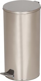 Урна с педалью хром 40 литров