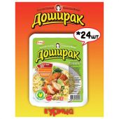 Лапша ДОШИРАК со вкусом курицы 90 г, 10706