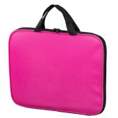 Папка на молнии с ручками STAFF EVERYDAY, А4, полиэстер, ярко-розовая, 270734 Папка на молнии с ручками STAFF EVERYDAY, А4, полиэстер, ярко-розовая, 270734