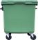 Мусорный контейнер на колёсах (1100 л) желтый