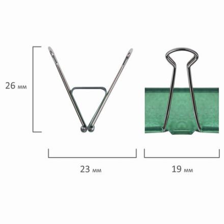 Зажимы для бумаг BRAUBERG, КОМПЛЕКТ 40 шт., 19 мм, на 60 листов, цвет металлик, пластиковый цилиндр, 223504 Зажимы для бумаг BRAUBERG, КОМПЛЕКТ 40 шт., 19 мм, на 60 листов, цвет металлик, пластиковый цилиндр, 223504