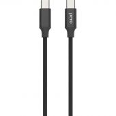 Кабель USB PERO DC-05 Type-C to Type-C, 3А, 60W, 1м, Black Кабель USB PERO DC-05 Type-C to Type-C, 3А, 60W, 1м, Black
