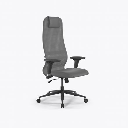 Кресло Sit 8 B1-9D - X2+Extra /Uh00/Wh12/D02P(M09.B11.G19.W02) Серый