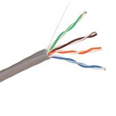 Кабель ExeGate UTP4-C5e-CU-S24-IN-PVC-GY-305-FLUKE UTP кат.5e <EX256748RUS