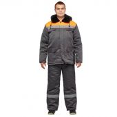 Костюм рабочий зимний муж з35-КПК сер/оранж ( 64-66) 194-200 (Арсенал-СП)