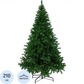 Елка искусственная Сибирская 2,1 м ПВХ, зеленая