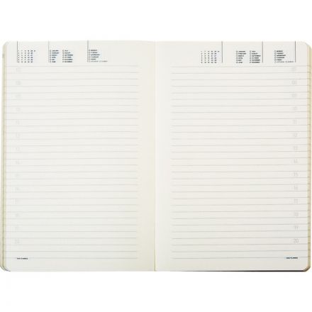 Ежедневник недатированный А5, 136л, MEGAPOLIS FLEX желтый 3-531/14