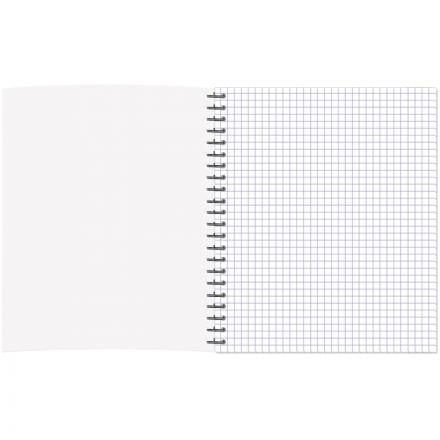 Тетрадь общая Полином Графо А4 48 листов в клетку на спирали