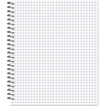 Тетрадь общая Полином Графо А4 48 листов в клетку на спирали