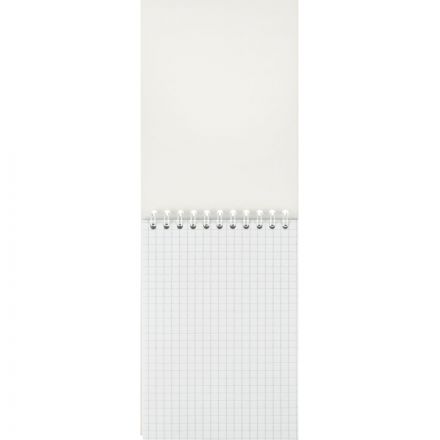 Блокнот А6 60л Attache Градиент Синий клетка, 65г, греб, УФ-лак