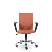 Кресло М-902 Бэрри хром Ср Moderno 05 (Терракот)