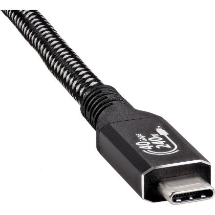 Кабель USB4 TypeCM/CM 8K@30Hz, 40GBps, PD 240W, Telecom 1.5м <TUS840-1.5M