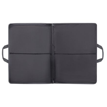Папка-сумка для рисунков и чертежей каркасная А1 (64х90 см), экокожа, BRAUBERG ART CLASSIC, 272991