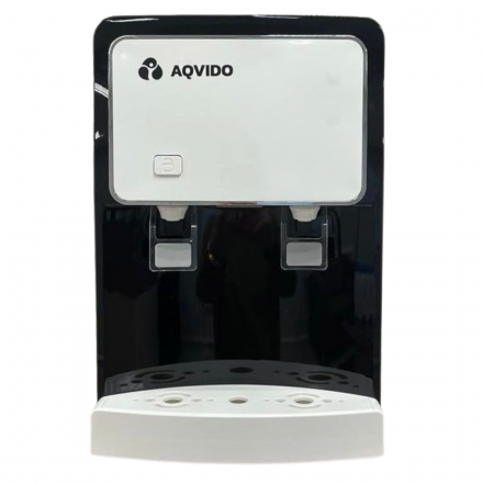 Настольный кулер для воды без нагрева и охлаждения AQVIDO BSY-808Т, черный, серебристый