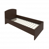 Light Кровать с ортопедическим основанием и изголовьем С-КИ-90 Венге 950*2050*900 Light Кровать с ортопедическим основанием и изголовьем С-КИ-90 Венге 950*2050*900